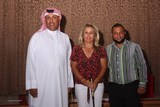 Rashid Al Qutami, Sarah Hobday, Serwin Rampersad